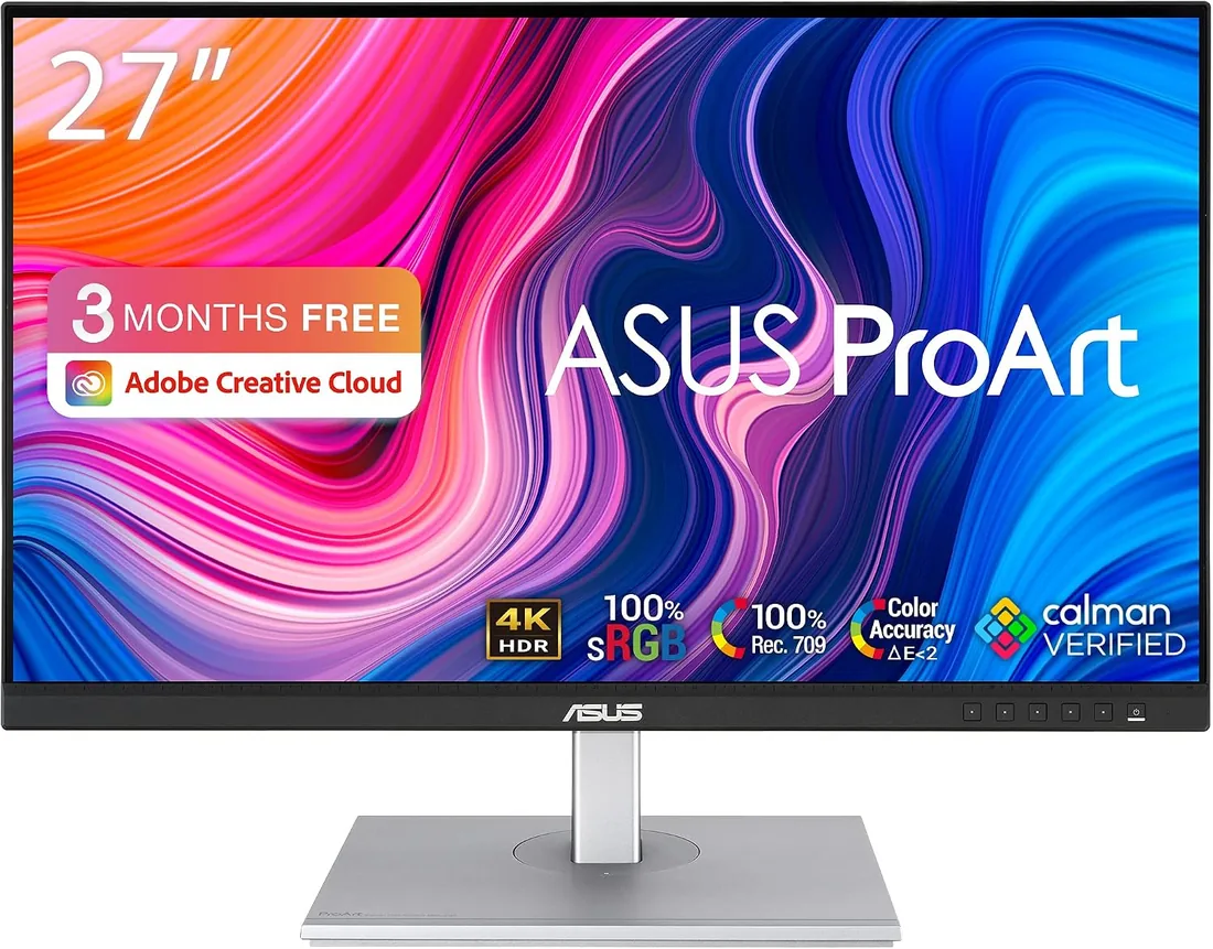 ASUS ProArt PA279CV - Monitor Profesional USB-C Fast IPS 4K de 27"