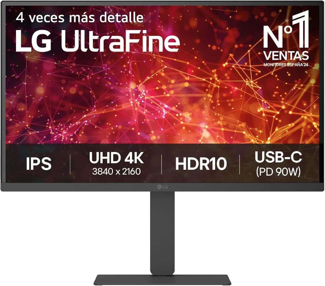 LG Monitor Ultrafine 27U730A-B - 27'', UHD(3840 x 2160), IPS, Negro