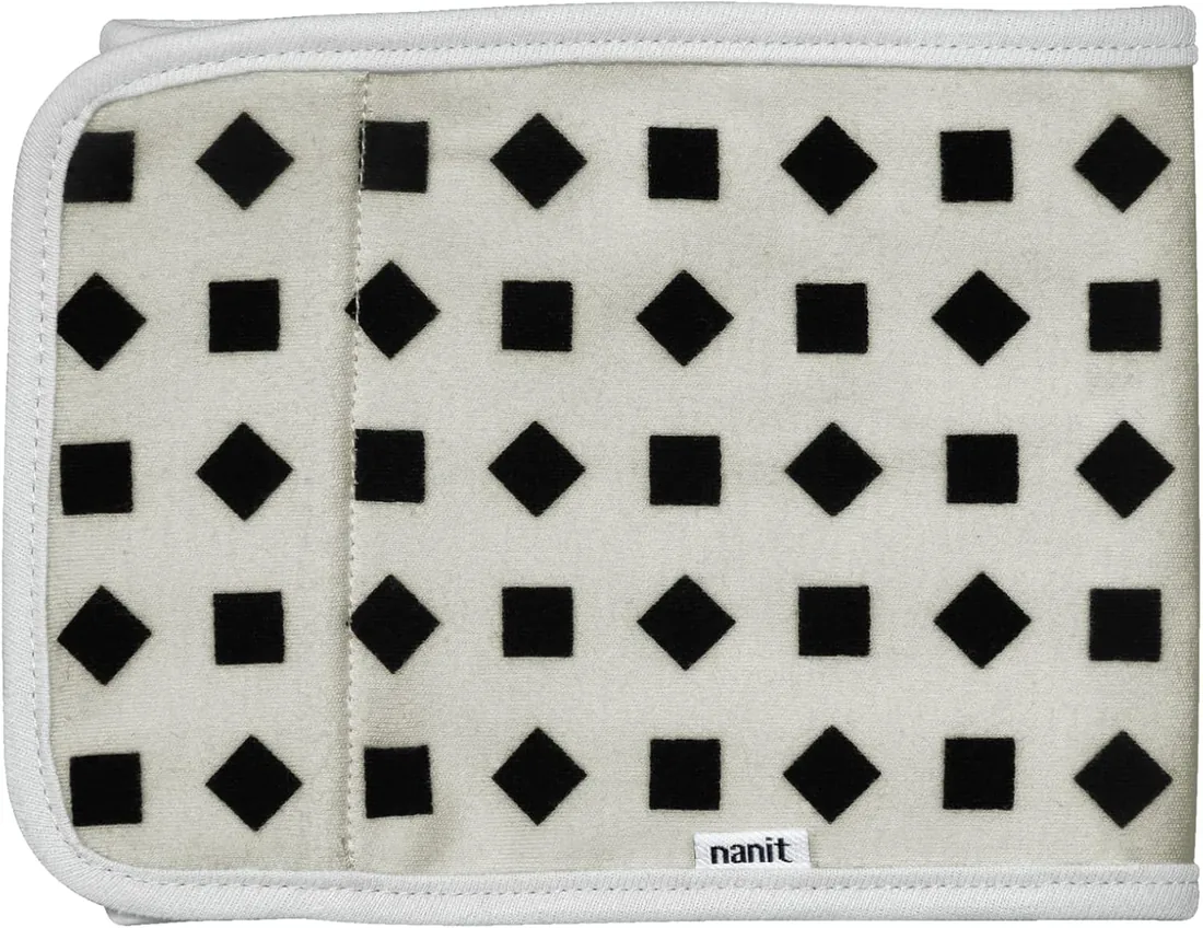 NANIT | Banda de Respiración para Bebé - Monitorea la Respiración de Forma Segura Sin Sensores - Suave y Cómoda, 100% Algodón Lavable a Máquina, Color Gris, Talla S (0-3 meses)