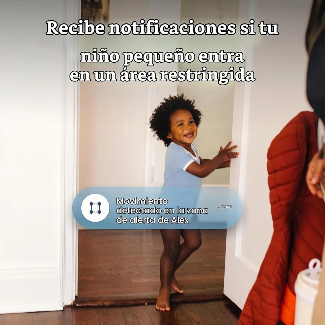 Nanit Pro Baby Monitor Bundle, 1080p Wi-Fi, Alerta de llanto y Tos, Seguimiento del sueño, Montaje en Pared, monitoreo de Movimiento respiratorio, Compatible con Smartphones y tabletas foto 3