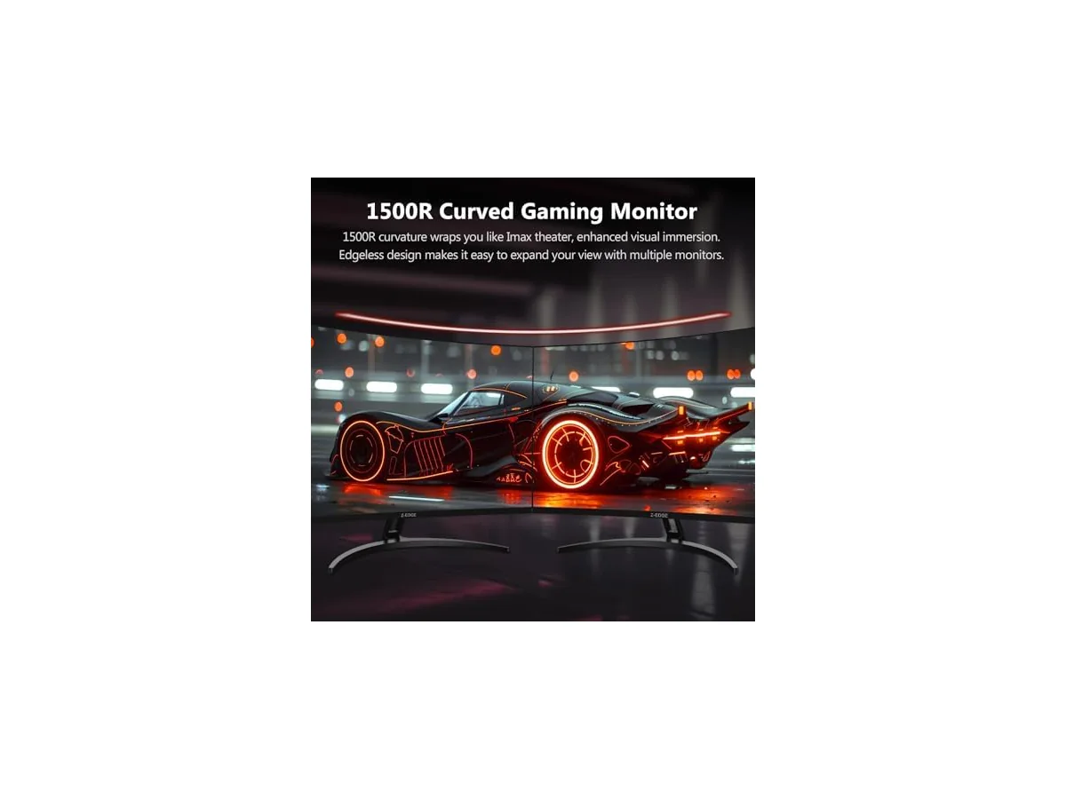 Z-Edge Monitor Gaming Curvo 32 Pulgadas 240Hz FHD 1500R 1ms VA FreeSync foto 3