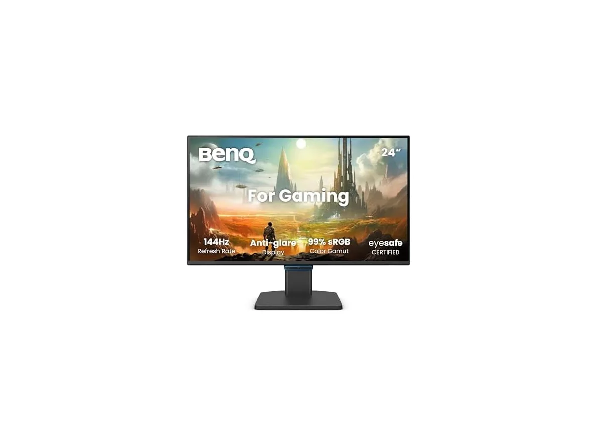 BenQ Monitor GW2490CE 23,8" 1080p FHD 144Hz IPS Eye-Care para Oficina en casa, USB-C, 1080x1920,…