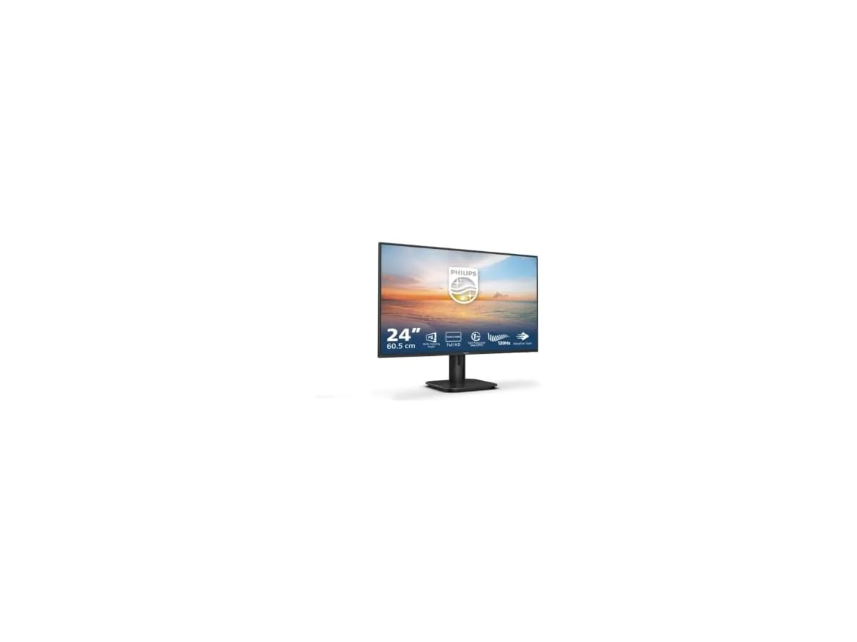 PHILIPS 24E1N1100A Monitor 24 Pulgadas 120Hz Panel IPS, 4ms GtG, Altavoces, (1920x1080 HDMI 1x 1.4) Negro