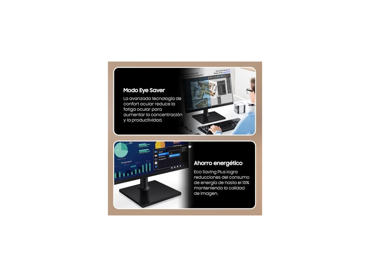 Samsung LS27D304GAUXEN - Essential Monitor - S30GD - Full HD Monitor - Panel IPS - Tasa de Refresco 100Hz foto 3