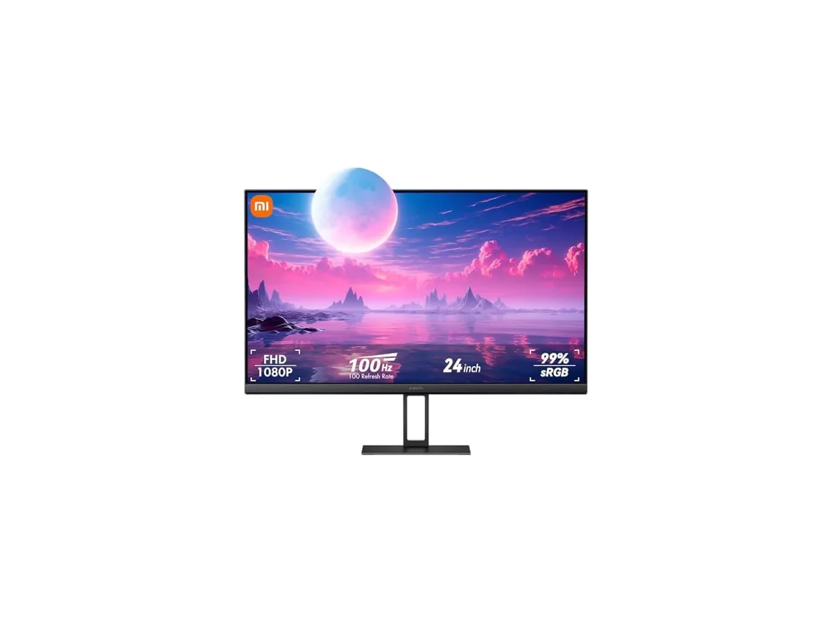 XIAOMI Monitor A24i - Monitor de 23,8" FHD (1920x1080, 100Hz, 6ms, 7.5 mm, HDMI 1.4 x1, Protección Luz…