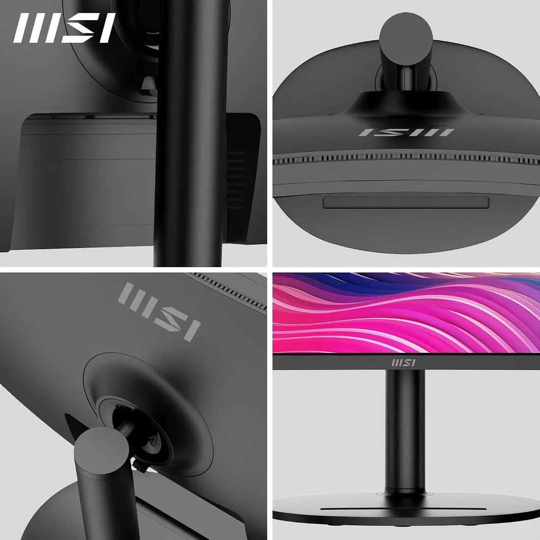 MSI Modern MD342CQP Monitor Curvo de 34'' UWQHD 1500R - Panel VA 3440 x 1440, KVM, Pip/PBP, Amplia, Altavoces Integrados, Ajustable en 3 direcciones - HDMI 2.0b, DisplayPort (1.4a) foto 3