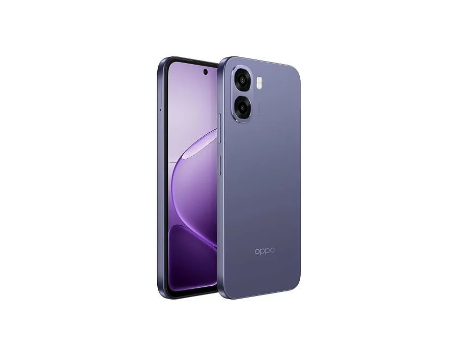 OPPO A6x 5G Smartphone Libre, 128 GB Almacenamiento, 4 GB RAM, Negro-Lila