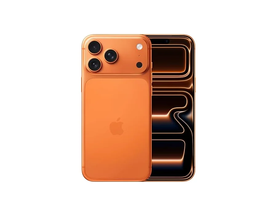 Apple iPhone 17 Pro MAX de 512 GB: Pantalla de 6,9 Pulgadas con Promotion, Chip A19 Pro, la Mayor autonomía en un iPhone, Sistema de cámaras Pro Fusion, cámara Frontal Center Stage