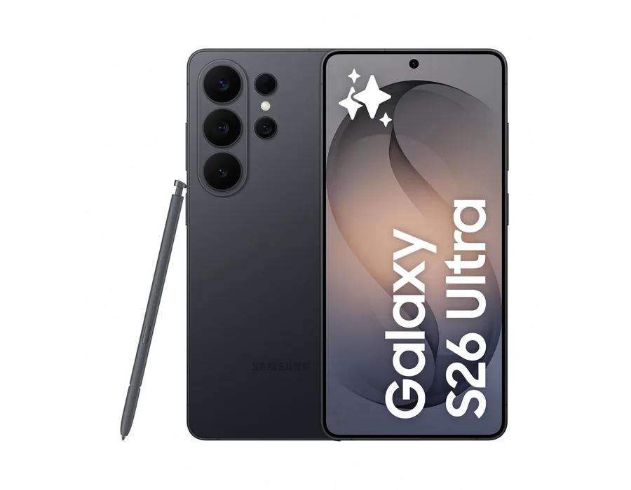 Samsung Galaxy S26 Ultra, 512GB, Smartphone con Galaxy AI, Cámara 200MP, 12GB RAM, Batería 5000mAh, Garantía del Fabricante 3 Años+1 Año Extra, Color Negro (Versión Española)