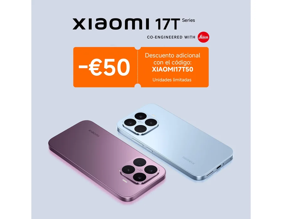 XIAOMI 17T Pro Smartphone de 12+512GB Negro Teleobjetivo Leica 5X foto 2