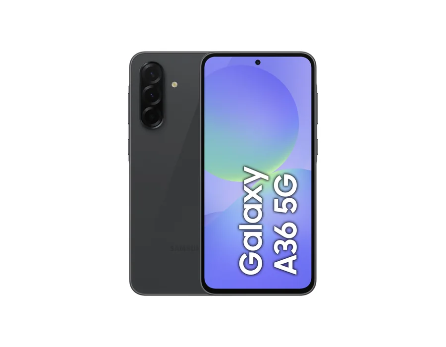 Samsung Galaxy A36 256GB Smartphone 5G Android 15 8GB RAM AI Display 6.7" Super AMOLED Fotocamera 50MP 5.000 mAh (Negro)