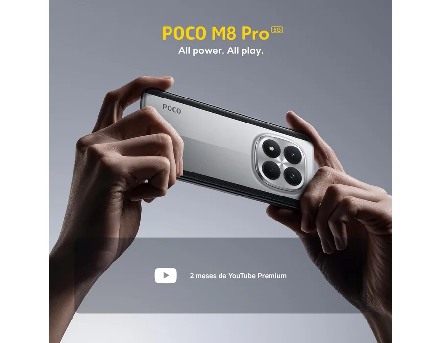 XIAOMI POCO M8 Pro 5G Smartphone de 8+256GB Verde Pantalla de 6,83" 1.5K foto 3
