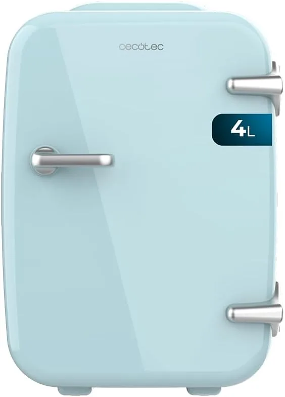 Cecotec Mini Nevera Bolero MiniCooling 4L Habana Light Blue | Funcionamiento 12V-220V, Coche y Caravana, Función enfriamiento y calentamiento, Rango temperatura 5-65º, Transporte fácil foto 2