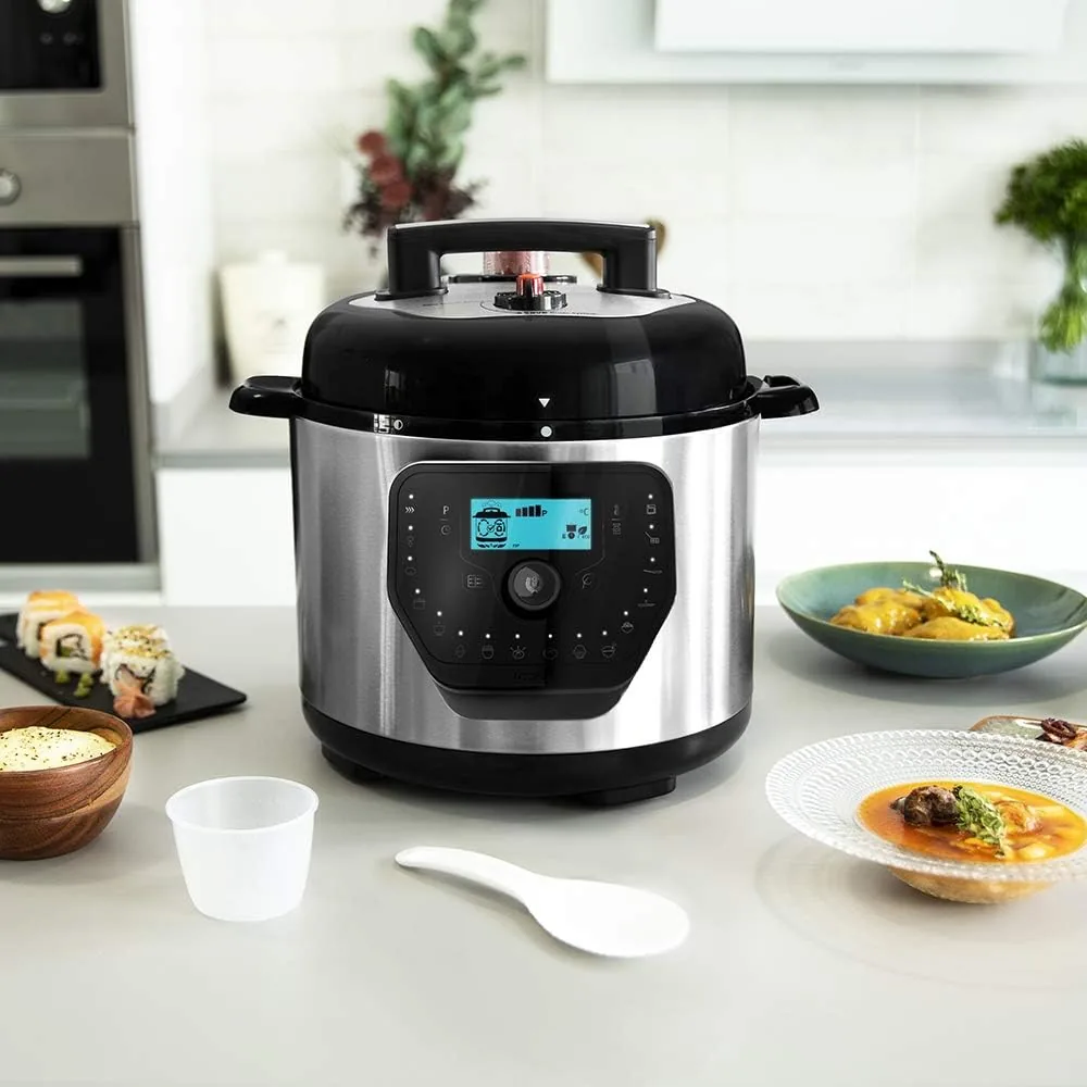 Cecotec Olla Programable GM Modelo H Deluxe. Programable 24 horas, Capacidad 6 litros,Sistema de cocción inteligente, Función báscula,Temperatura ajustable, Presión ajustable foto 3