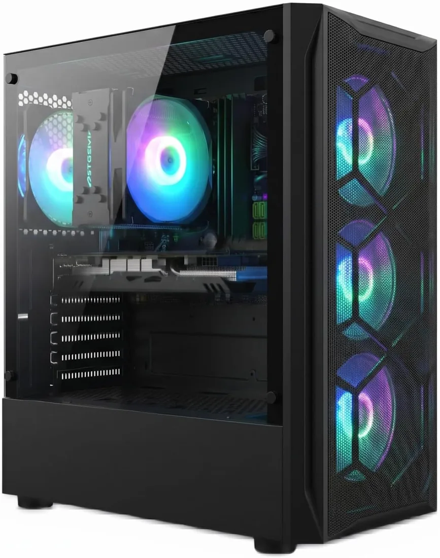 STGsivir PC Gaming, Core i7,RX 580 8G, 16G RAM, 512G SSD foto 2