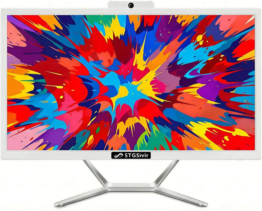 STGsivir All in One PC, Pantalla FHD 21.5", Core i5, 16G RAM, 512G SSD foto 2