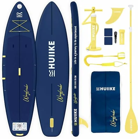 HUIIKE Tabla Paddle Surf Hinchable 10'6, 11'6 o 12'6 Touring con Accesorios | SUP hasta 130, 150 o 170 kg. Stand Up Paddle