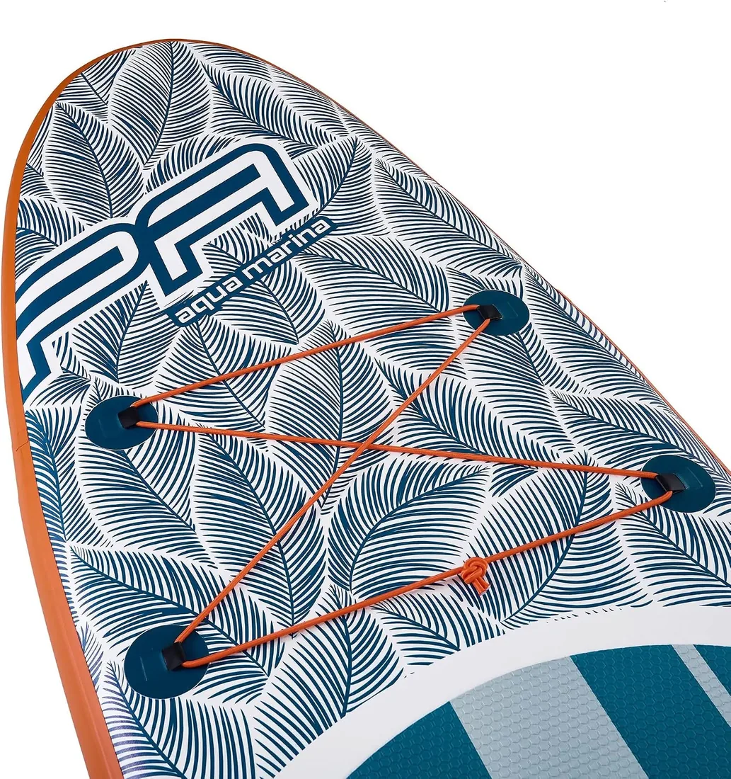 SUP Aqua Marina Pure Air - Tabla de surf hinchable para principiantes y avanzados con accesorios foto 2