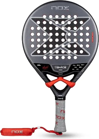 NOX ML10 Ventus Control 3K 2026 | Miguel Lamperti Pala de Pádel Forma redonda, Cara de fibra de carbono 3K, Núcleo de EVA de color HR3, Túnel EOS de agilidad, Grip personalizado de confort, Doble giro