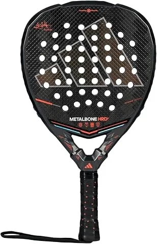 Pala de pádel adidas Metalbone HRD+ 2026 Ale Galán,Negra, Forma diamente,Goma eva High Memory,Fibra Carbono aluminizado 16k foto 2