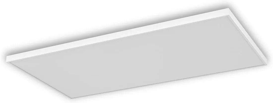 Calefacción por infrarrojos para techo con termostato, calefactor de techo por infrarrojos, mando a distancia por aplicación, panel calefactor eléctrico, 860 W – 119,5 x 59,5 cm