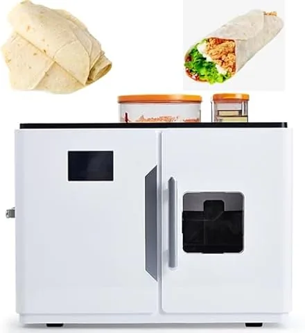 Máquina para hacer pan - 1800 W totalmente automática con pantalla táctil para hacer panes planos, tortillas, pitas foto 2