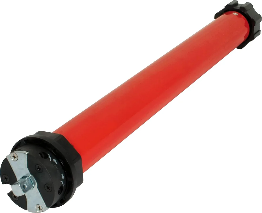 Superrollo Motor de persiana RM30MM (SW60, 30 Nm), motor tubular, hasta 12 m² de superficie de persiana (persiana hasta 66 kg), para eje octogonal de acero de 60 mm, juego completo