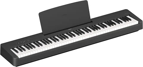 Piano Digital Yamaha P-145BT – Ligero y Portátil, con Teclado Graded Hammer Compact, 88 Teclas y 10 Voces de Instrumentos, Bluetooth – Negro