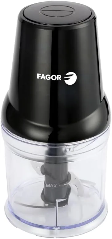Picadora Eléctrica de Alimentos 500ml, Mini Picadora para Cebolla, Verduras y Carne, Trituradora Cocina Rápida con Doble Cuchilla Inoxidable, Fácil Limpieza, FAGOR EasyCut foto 2