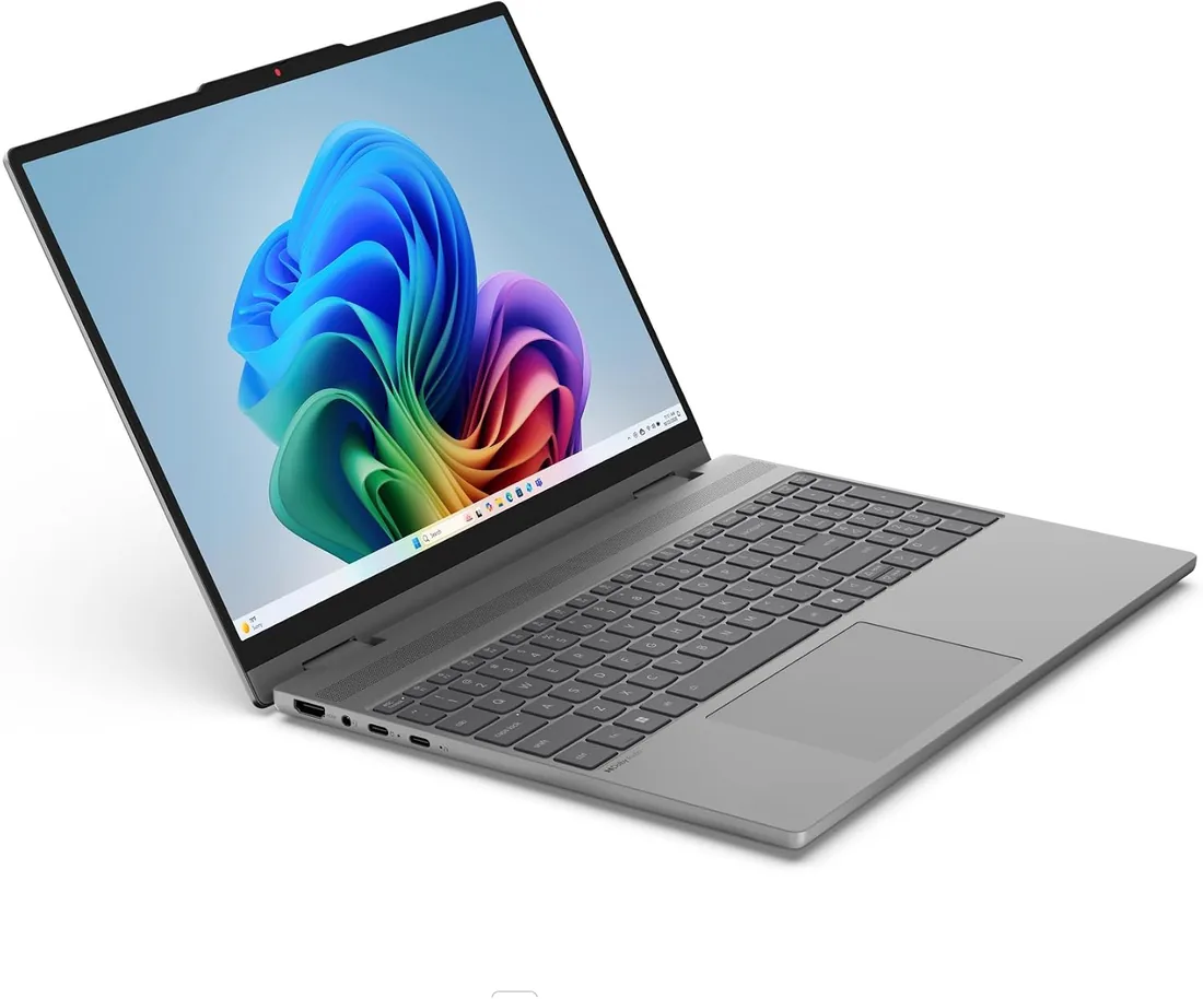 Lenovo IdeaPad 5 2-in-1 Gen11 – Portátil AI PC Convertible Táctil 15.3" WUXGA (Intel Core Ultra 5 322, 16GB RAM, 512TB SSD, Wi-Fi 6, Copilot+ PC, Win11 Home) QWERTY Español- Gris Luna foto 3