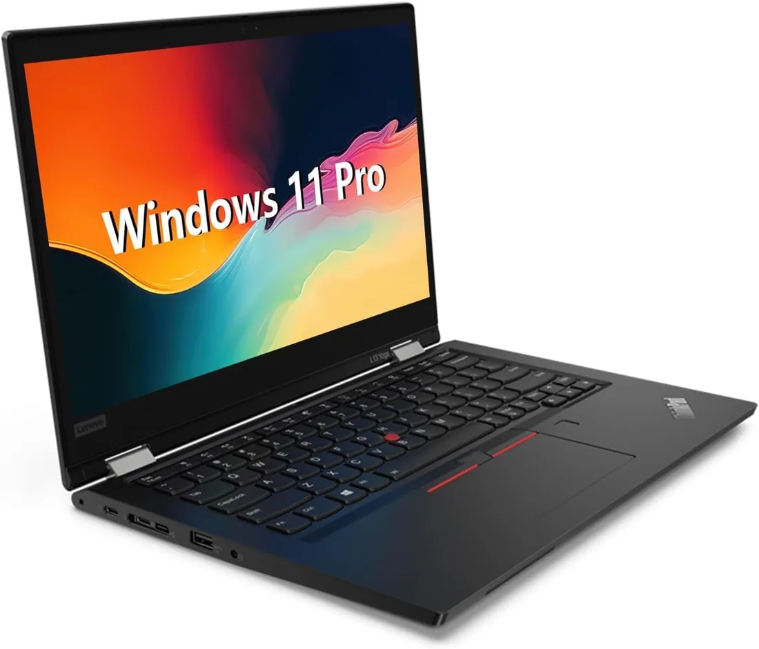 Lenovo ThinkPad L13 Yoga Gen 2, pantalla táctil 2 en 1 Business Laptop, Intel Core i5-1135G7, 13,3 pulgadas FHD, 16 GB de RAM, 256 GB SSD, teclado QWERTY del Reino Unido, Windows 11 Pro foto 3