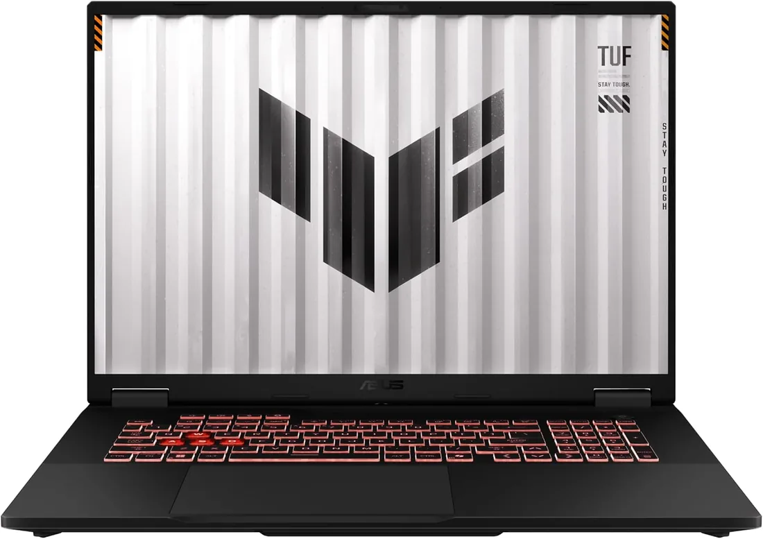 ASUS TUF Gaming A18 FA808UP-S8113 - Ordenador Portátil Gaming de 18" WUXGA 144Hz (AMD Ryzen 7 260, 16GB RAM, 1TB SSD, NVIDIA RTX 5070 8GB, Sin Sistema Operativo) Gris Jager - Teclado QWERTY español foto 3