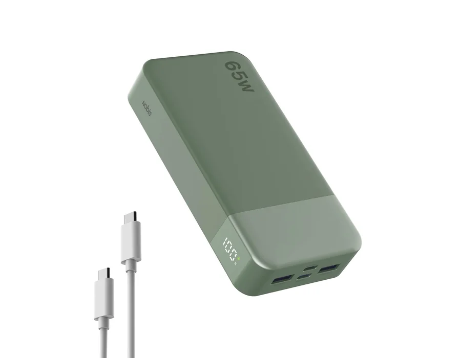 NOBIS bateria Externa Carga rapida 20000mAh 65W