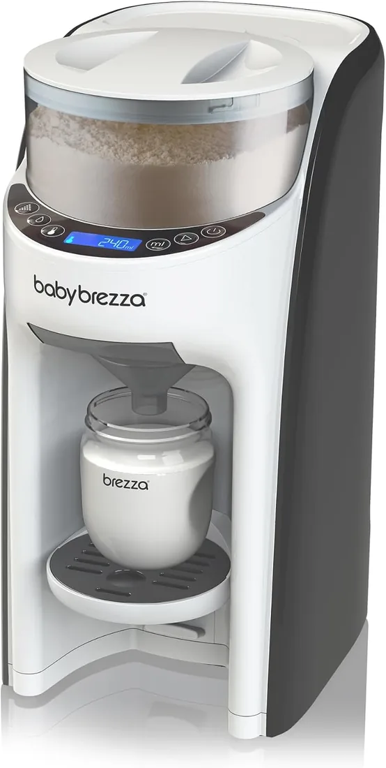 Baby Brezza - Formula Pro Advanced (Preparador de Biberones y Dispensador de Fórmula) - Automático - Dosifica Y Mezcla Agua Caliente Y Leche En Polvo Con Sólo Pulsar Un Botón (Blanco) foto 2
