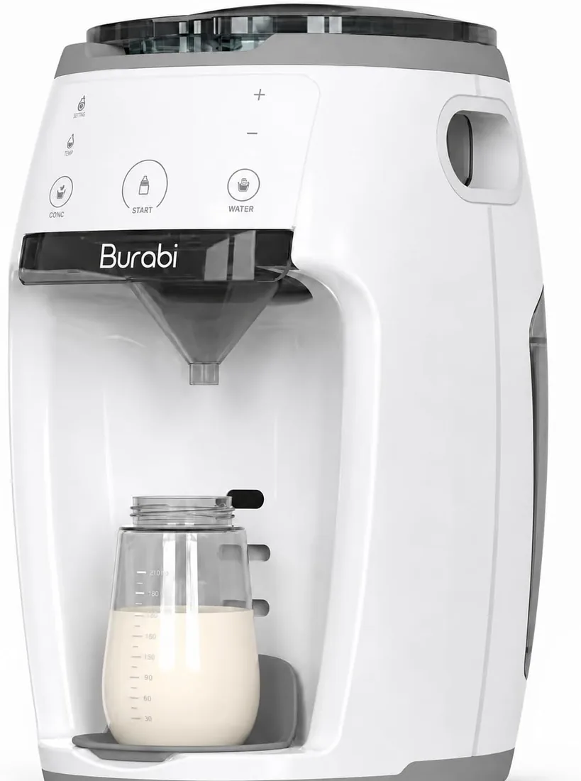 Burabi | Preparador de Biberones Automático y Dosificador de Fórmula | Máquina para hacer Biberones, Mezcla Perfecta, Control de Temperatura y líquido, Dispensador inteligente, Dosificadora foto 3