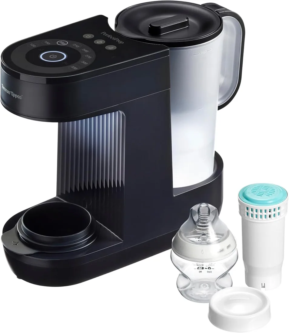 Tommee Tippee Perfect Prep | Preparador de Biberones, para un Biberón a Temperatura Corporal en 90 Segundos*, de Día y de Noche
