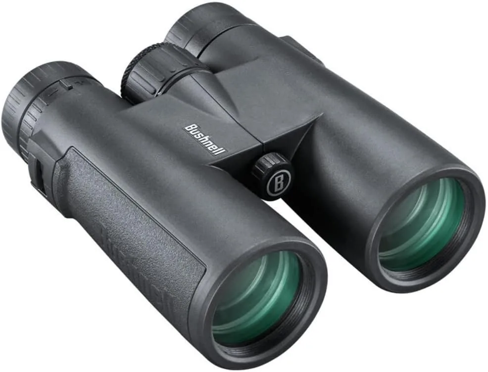 Bushnell - Prismáticos All-Purpose - 10x42 - Negro - Prisma de Techo - Multicapa - Prisma BaK-7 - Observación de Aves - Turismo - Viajes - Exteriores - Senderismo - 210142R