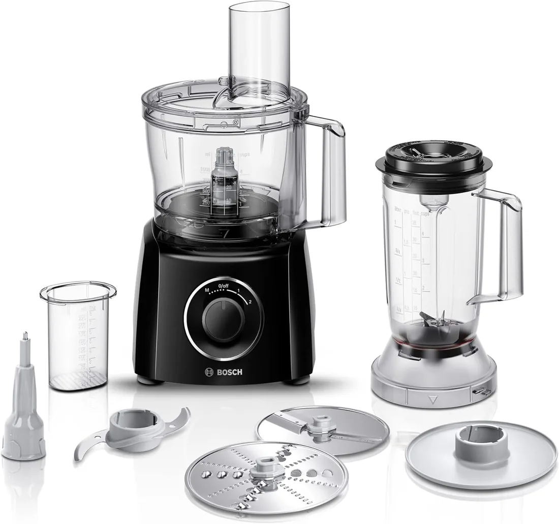 Bosch MCM3201B MultiTalent3, Procesador de Alimentos, 800 W, Color Negro foto 3