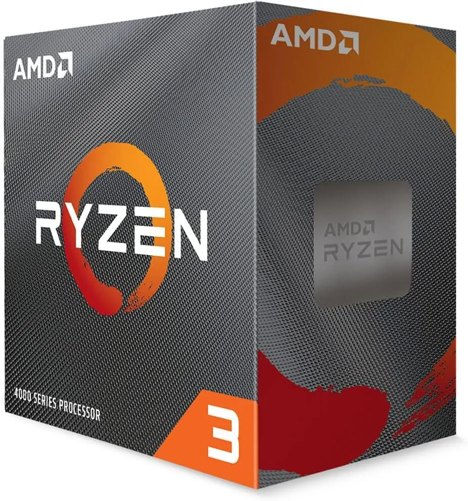 AMD Ryzen 3 4100 Procesador (4 núcleos/8 threads, 65W TDP, Socket AM4, 6MB Caché, Reloj de aumento máx. hasta 4.0 GHz max. boost,con ventilador Wraith Stealh) foto 3