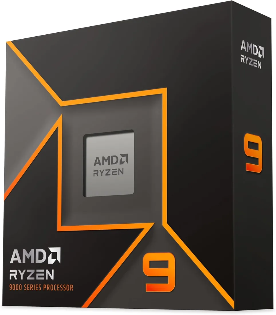 AMD Ryzen 9 9900X Procesador (Tarjeta gráfica Radeon integrada, 12 núcleos/24 Threads, 120W TDP, Socket AM5, 76MB Caché, Reloj de Aumento máx. hasta 5.6 GHz, sin Ventilador) foto 3