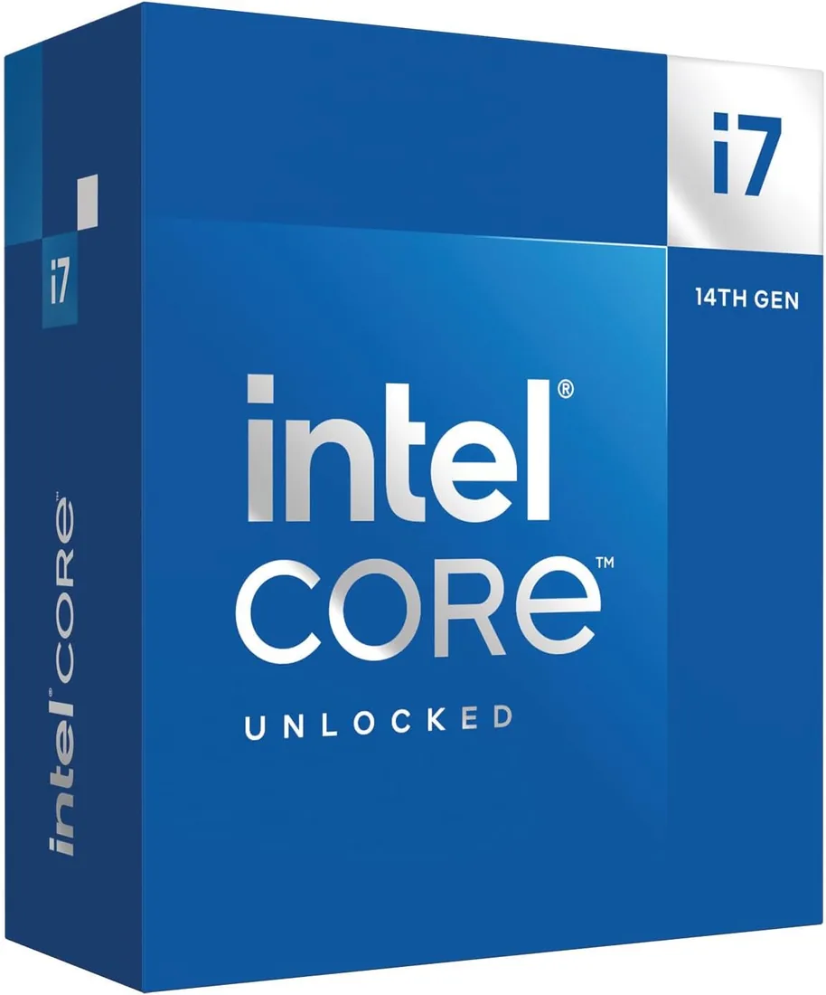 Intel® Core™ i7-14700KF, procesador para Equipos de sobremesa, 20 núcleos (8 P-Cores + 12 E-Cores) hasta 5,6 GHz foto 2