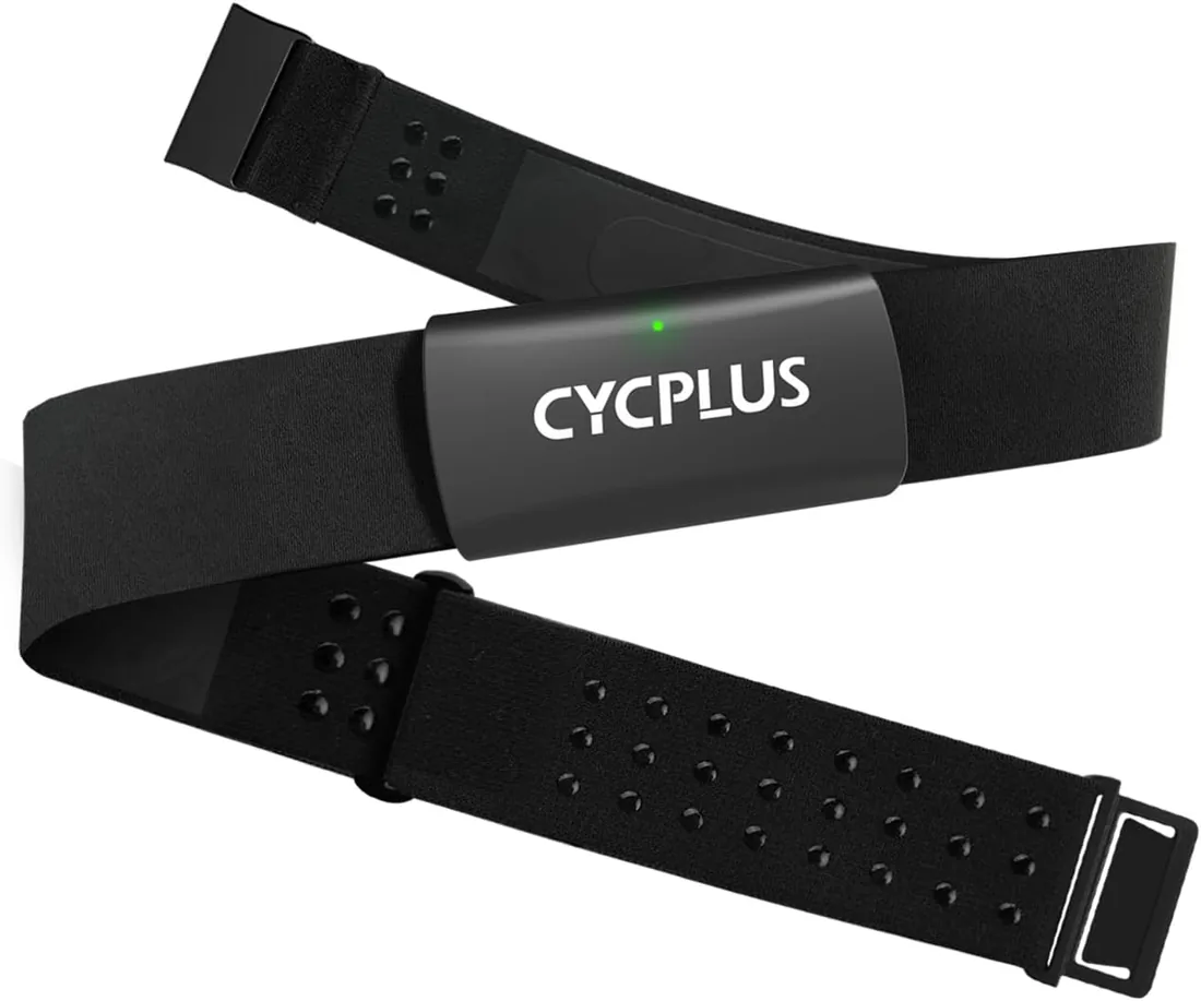 CYCPLUS Banda Cardio H2Pro, Bluetooth Ant+, Batería 500h
