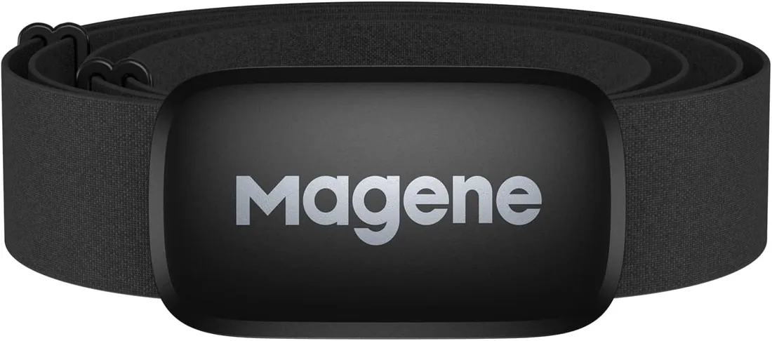 Magene H64 Monitor de Frecuencia Cardíaca Nueva Versión, Correa de Pecho con Sensor de Frecuencia Cardíaca, Protocolo Ant+/Bluetooth, Compatible con Aplicaciones iOS/Android foto 3