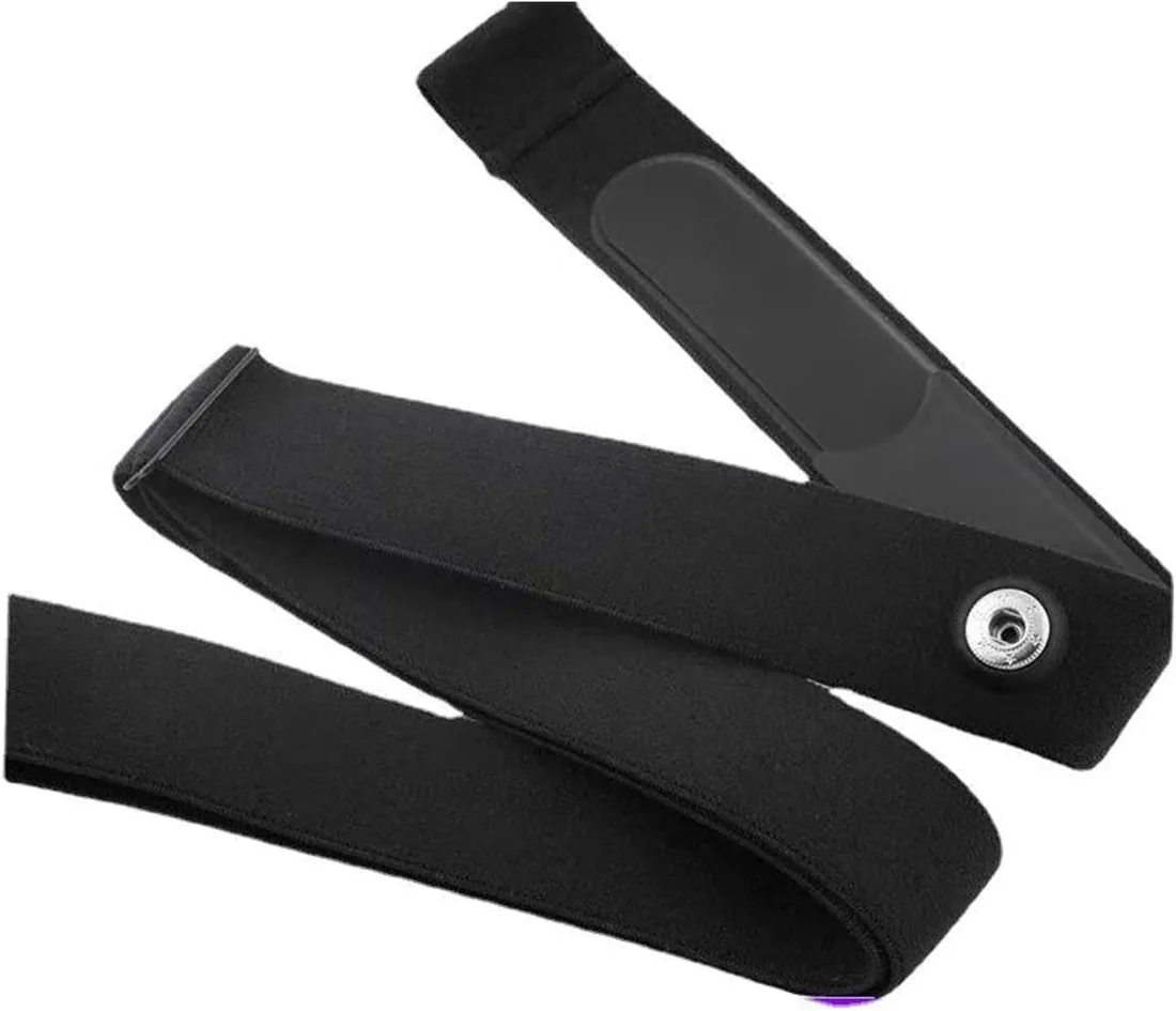 Recambio Cinta frecuencia Cardiaca Bluetooth Ant+,Banda elástica Ajustable (70 cm a 105 cm) - Compatible con Garmin,Wahoo,Bryton,Polar H10 H9, Coospo, Magene - Resistente al Agua y al Sudor foto 2