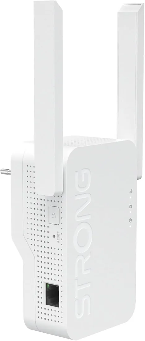 STRONG Repetidor WiFi 6 AX3000, Amplificador WiFi Doble Banda | 3000 Mbps, WiFi 6, Doble Banda, Repetidor WiFi, Puerto Gigabit, 2 antenas externas, Punto de Acceso, Gaming 4K foto 2