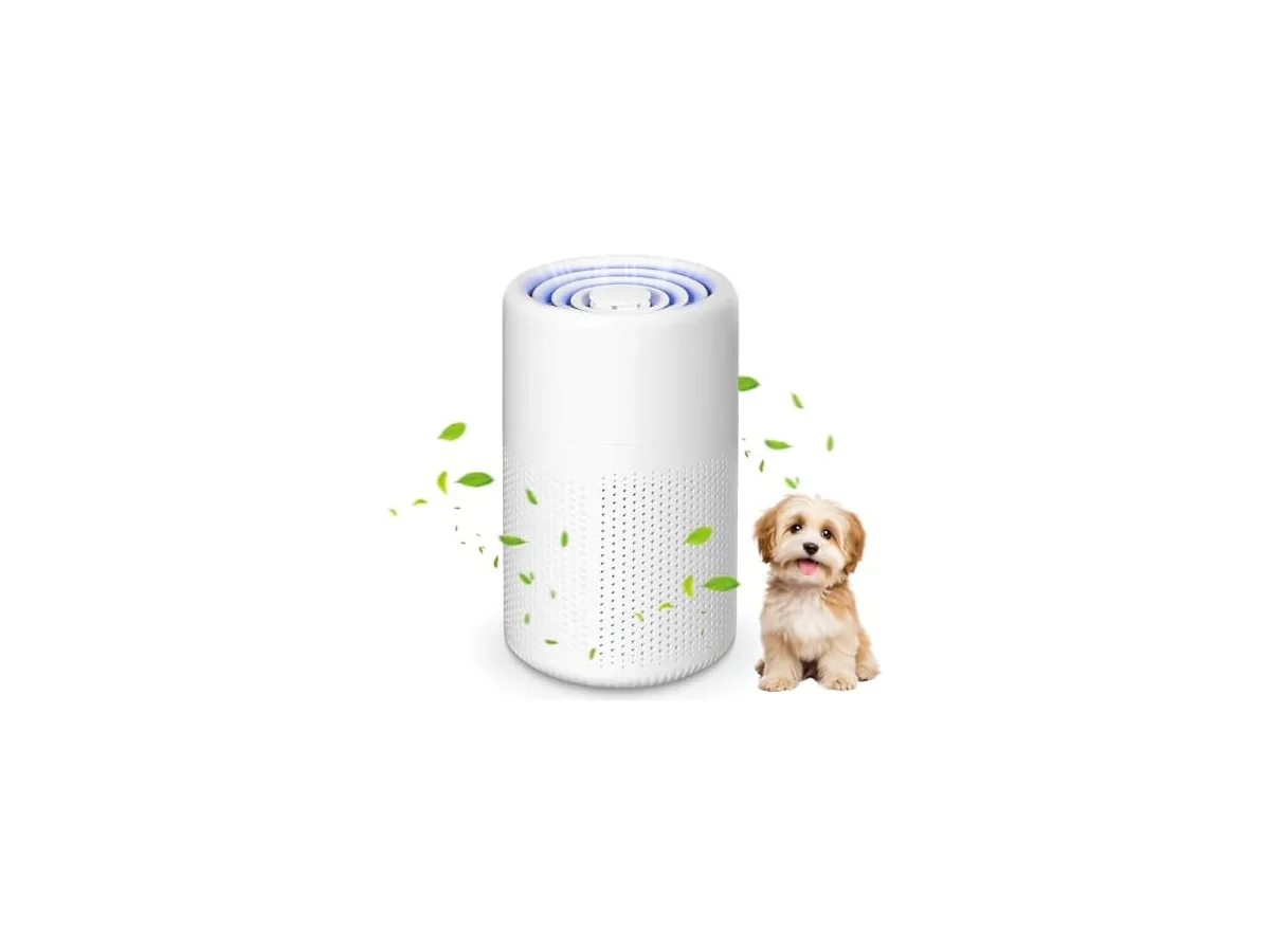 Purificador de Aire con Filtro HEPA, Purificador de aire Para alérgicos, Air Purifier con Aromaterapia,… foto 2