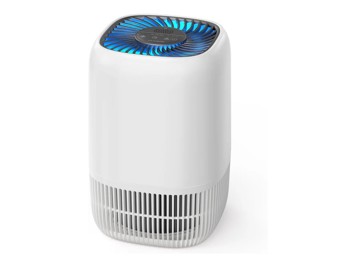 AROEVE Purificador de Aire con Filtro HEPA H13 de 3 Etapas, con un Consumo de Energía de tan solo 5W,…