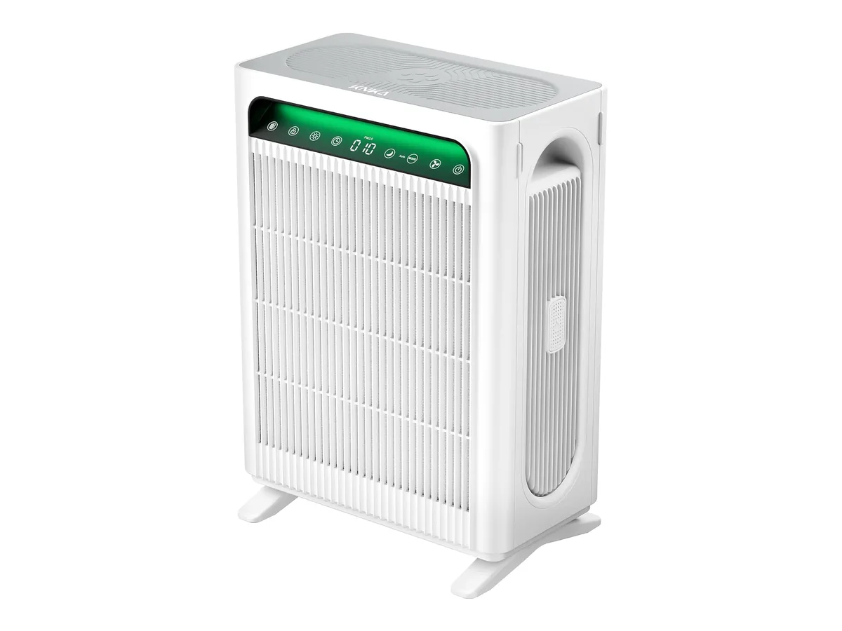 KNKA Purificador de Aire Filtro HEPA sensor inteligente hasta 120 ㎡ Blanco