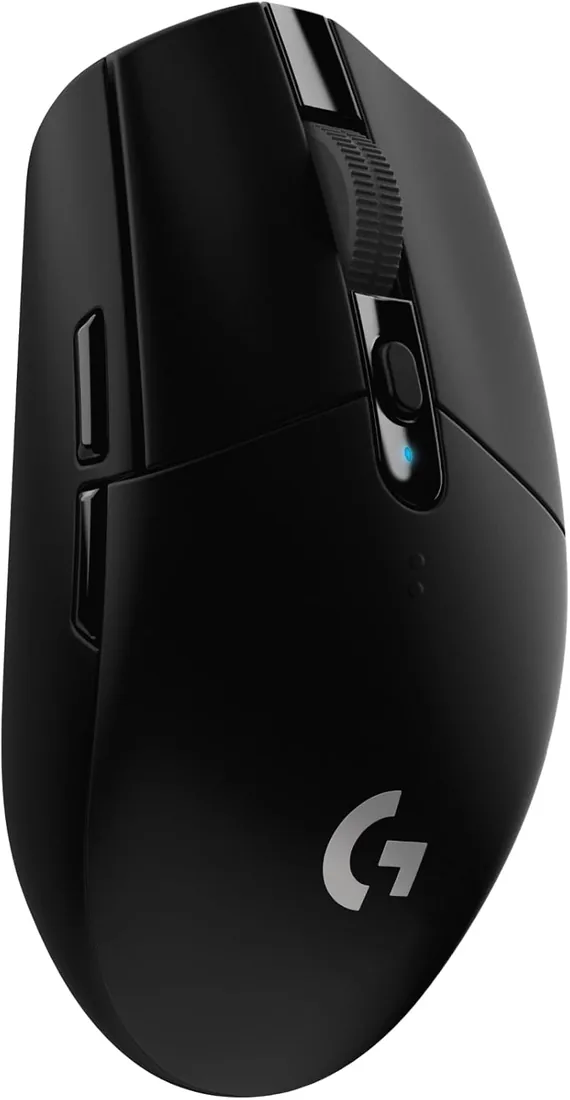 Logitech G G305 Lightspeed Ratón Gaming Inalámbrico | Captor HERO 12K, 12,000 DPI, Ultra-ligero, Batería de 250h, 6 Botones Programables, Memoría Integrada, PC/Mac - Negro foto 3