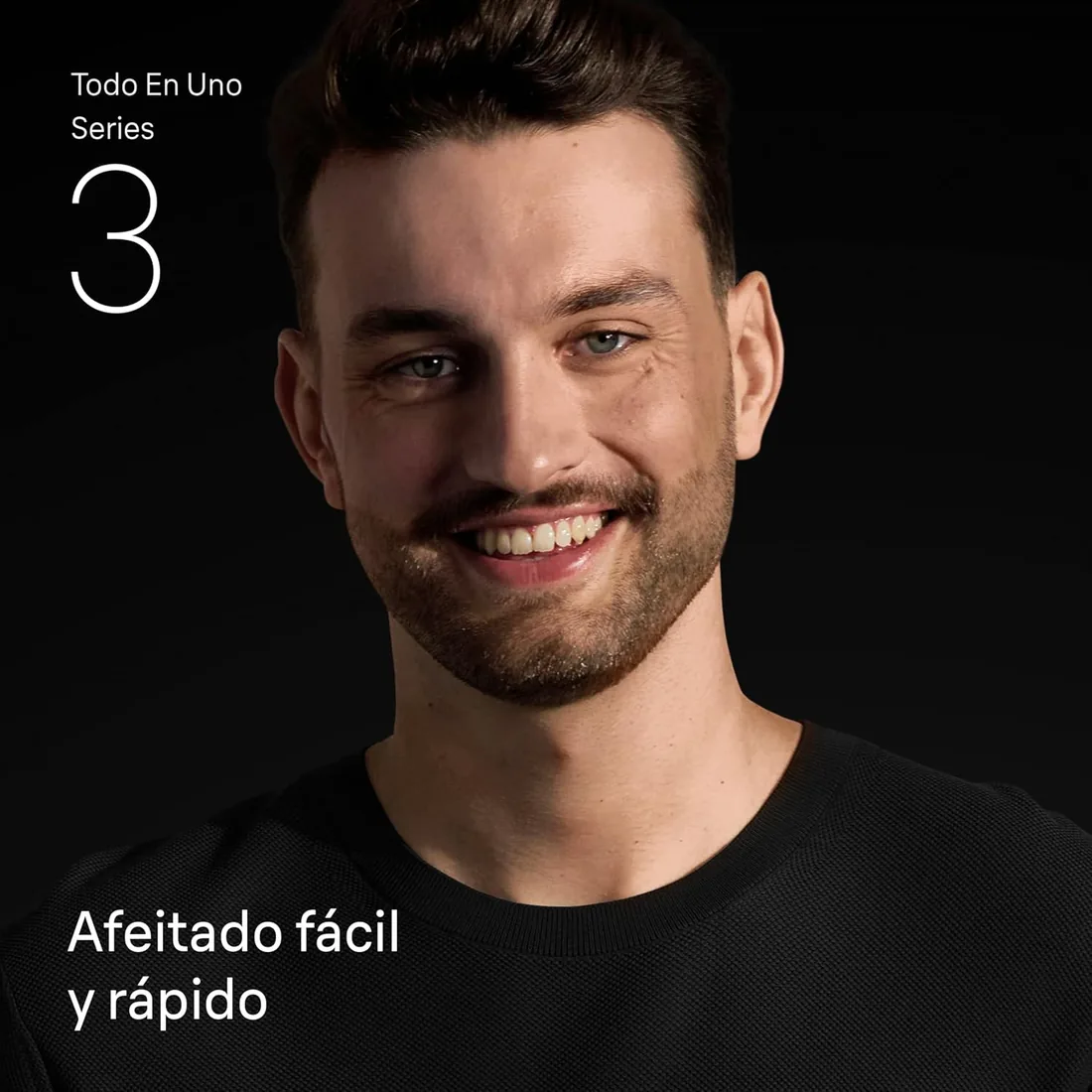 Braun Recortadora Todo en Uno Series 3, AIO3545, Negro foto 2